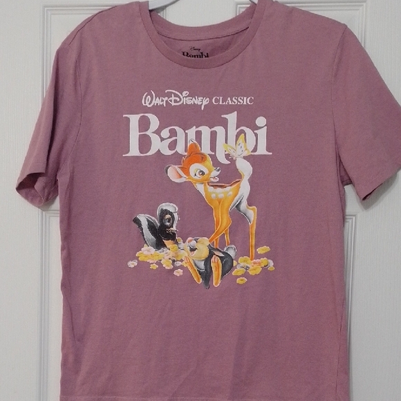 Disney Tops - Disney Bambi Graphic Tee in Purple